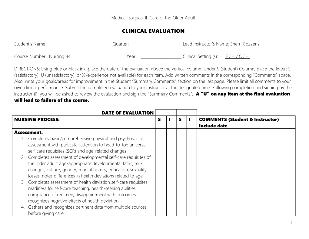 Leadership/Management in Nursing