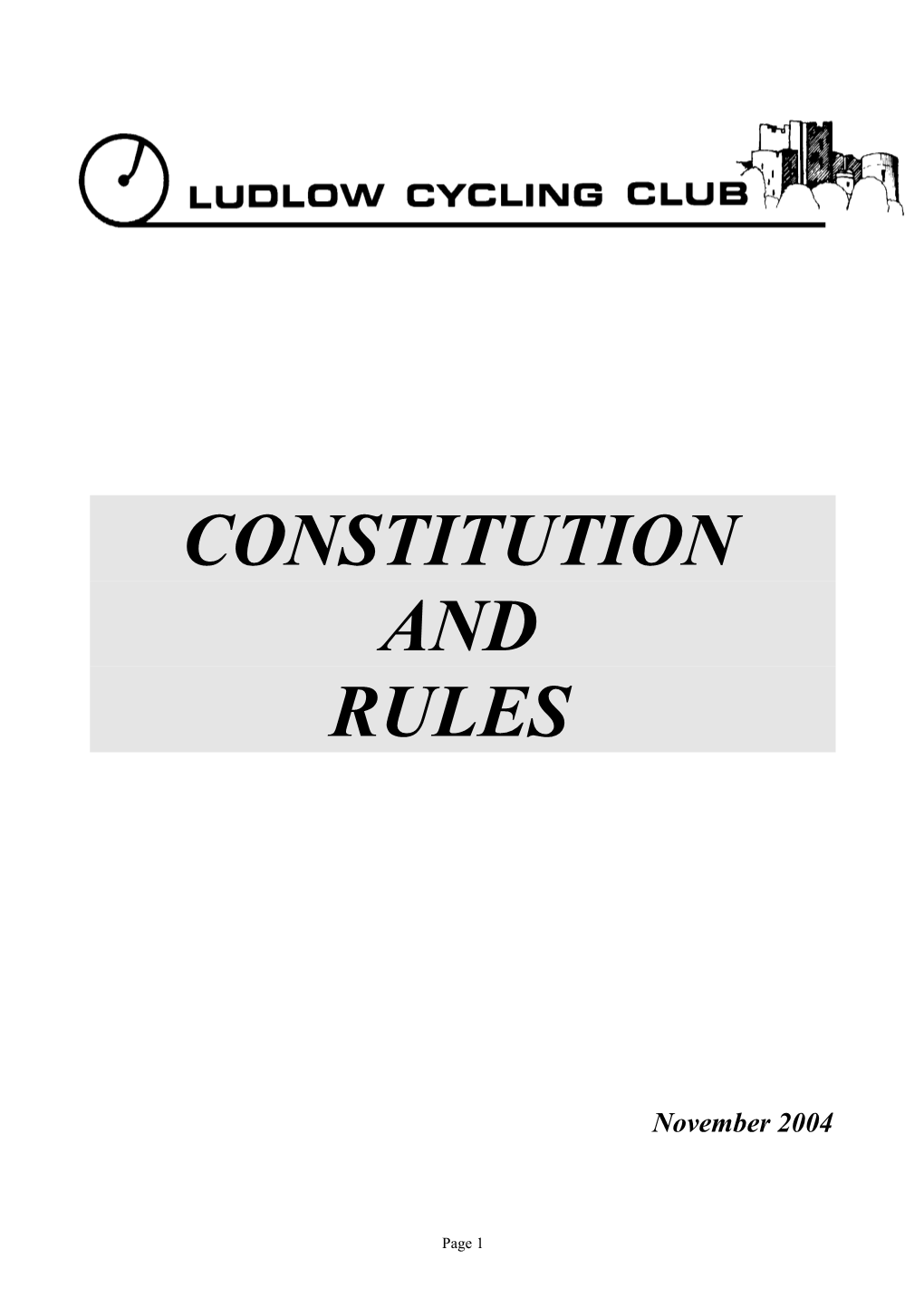 Ludlow Cycling Club