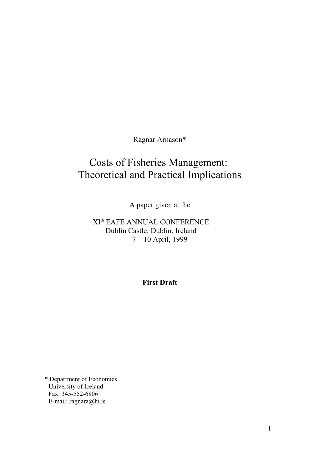 Theoretical and Practical Implications