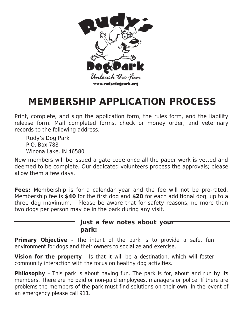 Membership Applicationprocess
