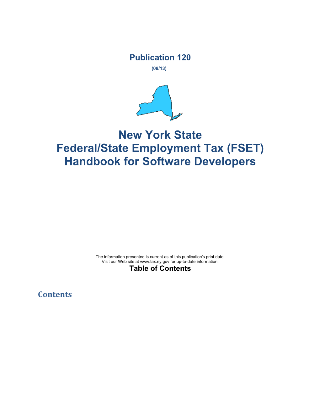 Federal/State Employment Tax (FSET)