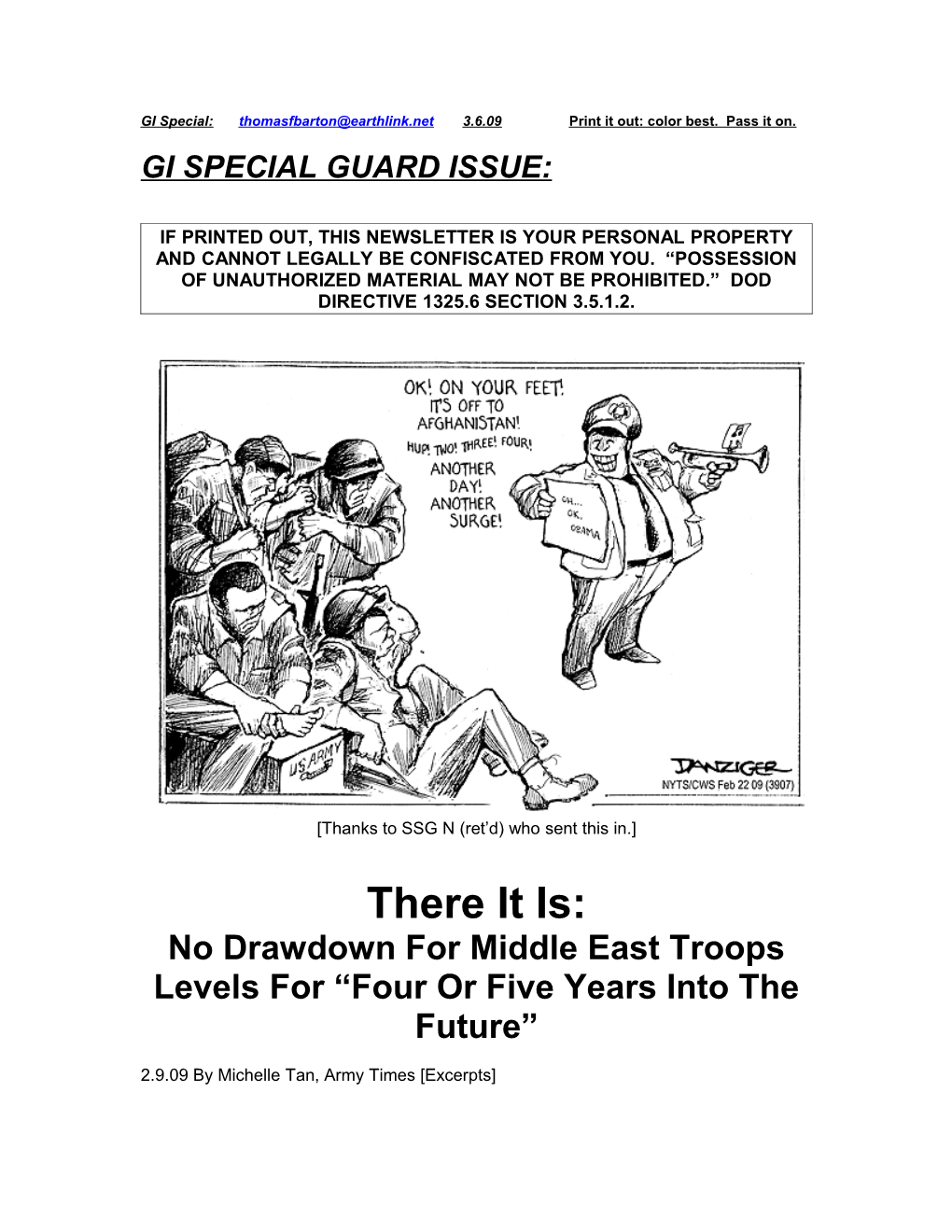 Gi Special Guard Issue