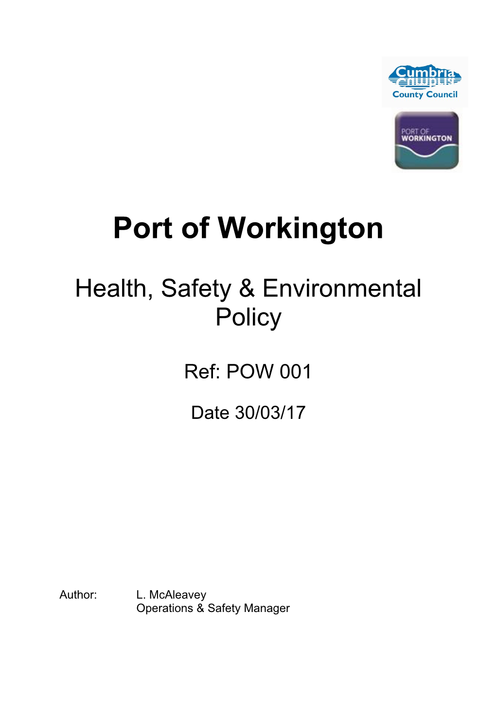 Port of Workington