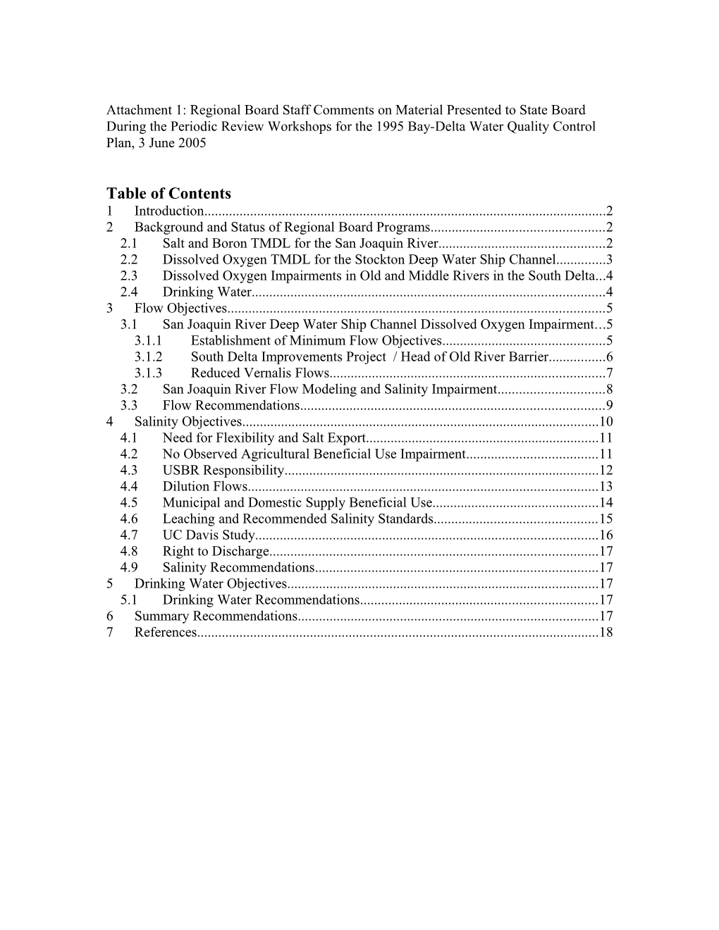 2Background and Status of Regional Board Programs