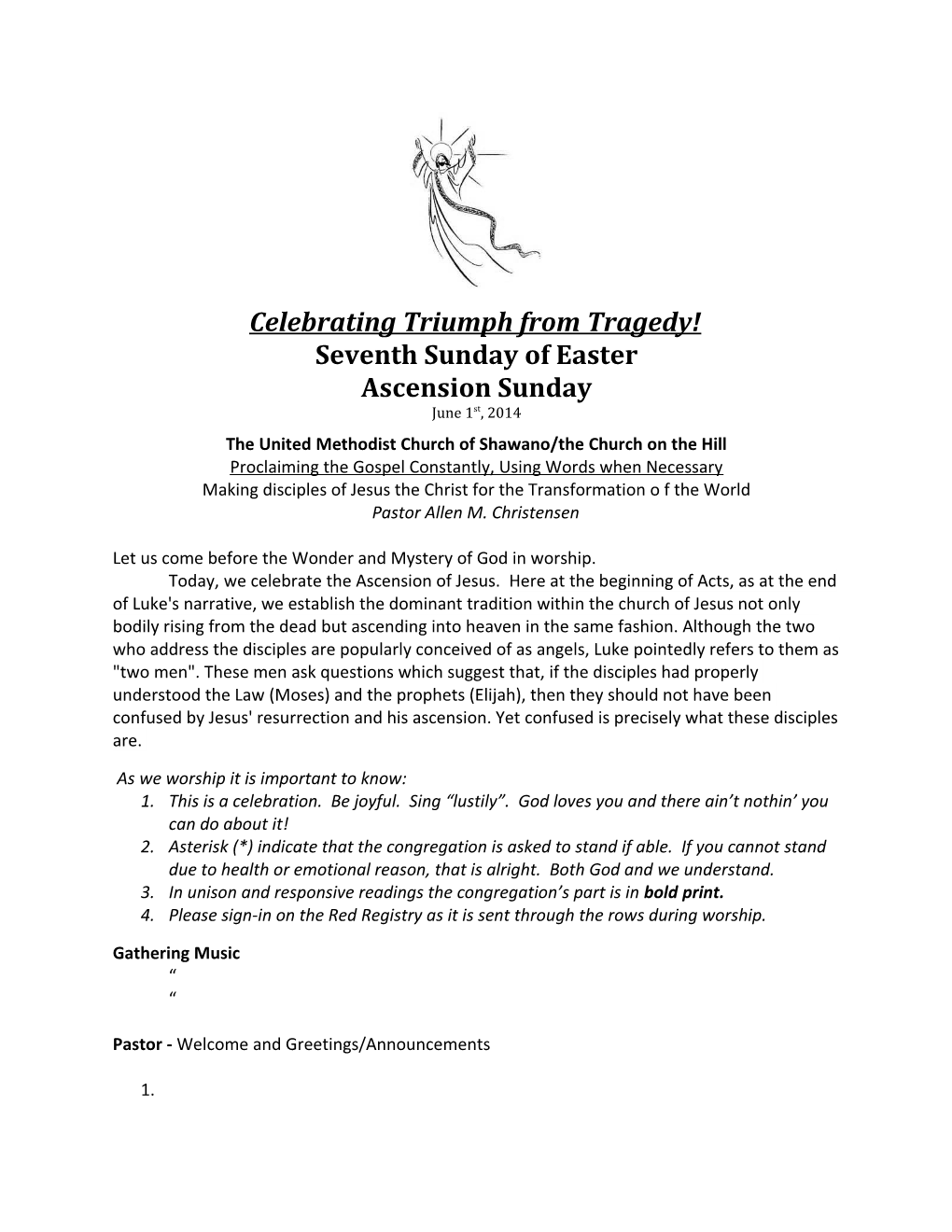Celebrating Triumph from Tragedy!
