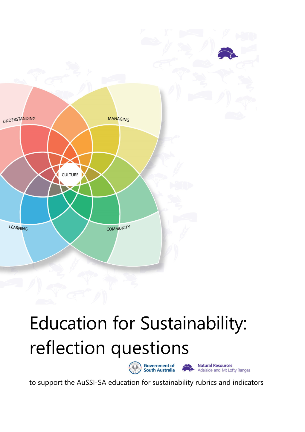 To Support the Aussi-SA Education for Sustainability Rubrics and Indicators