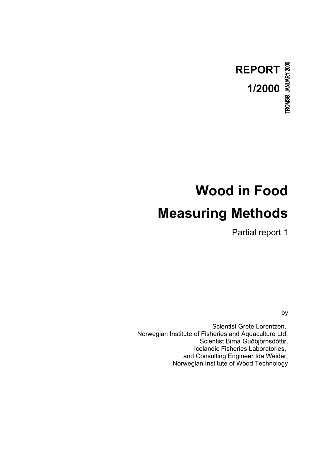 Measuring Methods