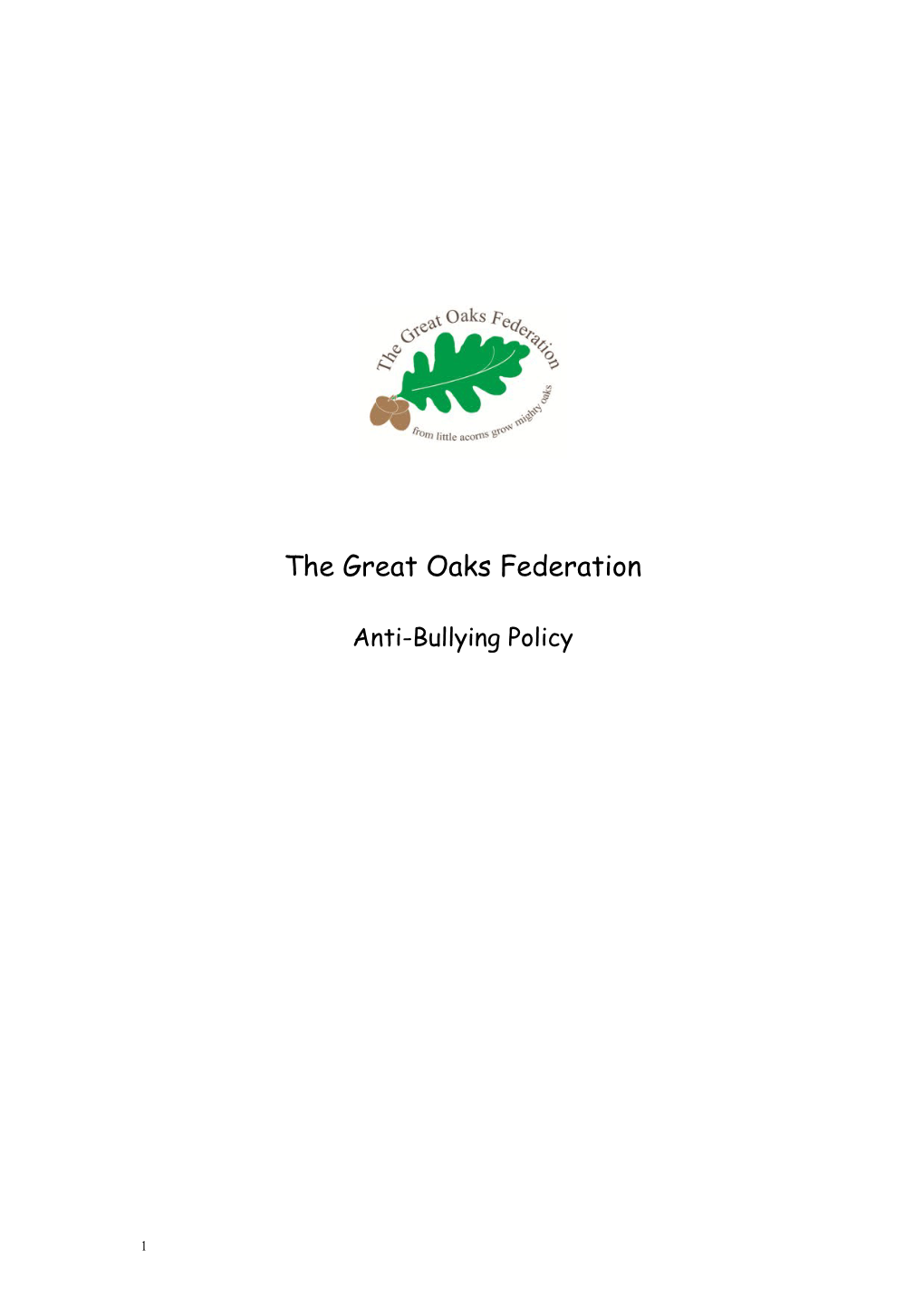 The Great Oaks Federation