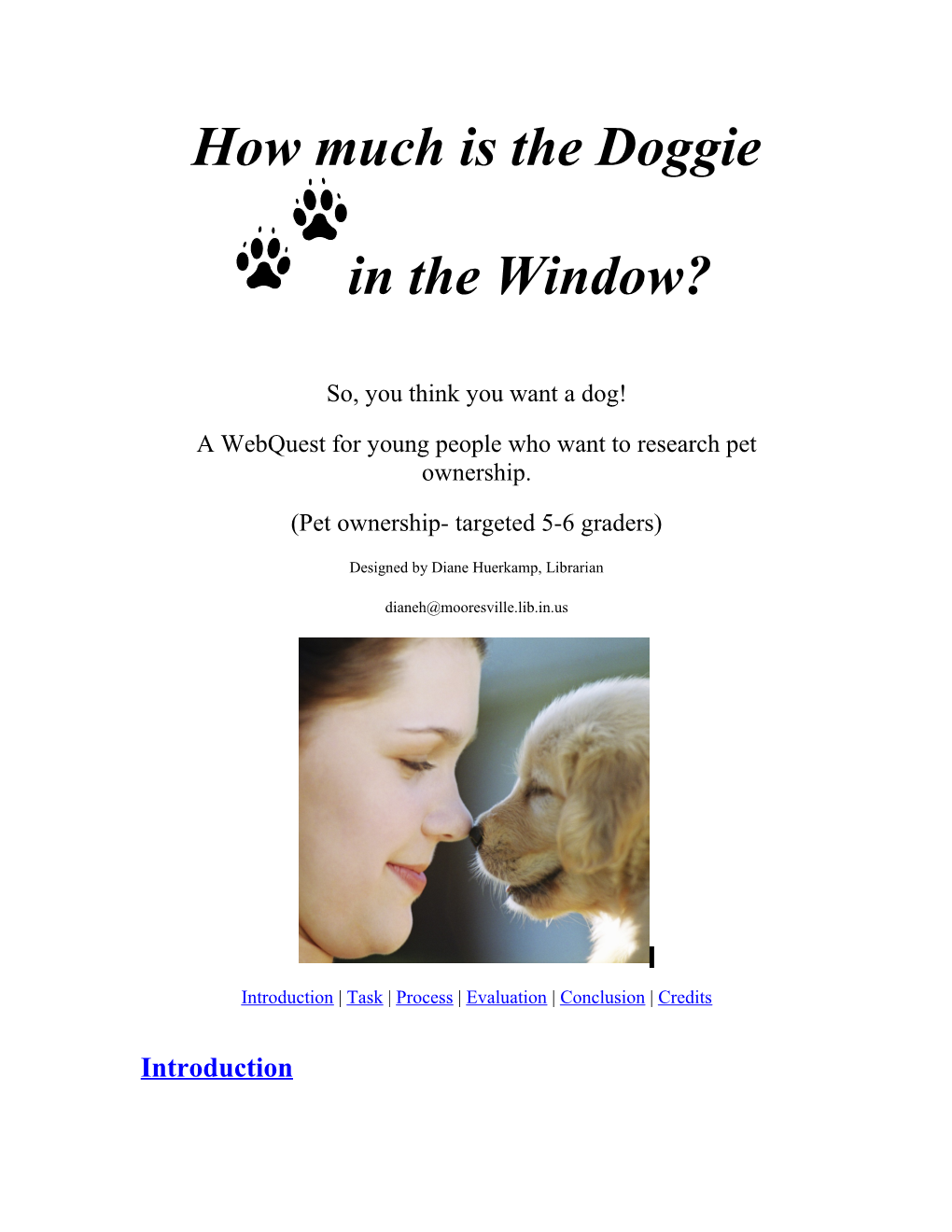 How Much Is the Doggie in the Window