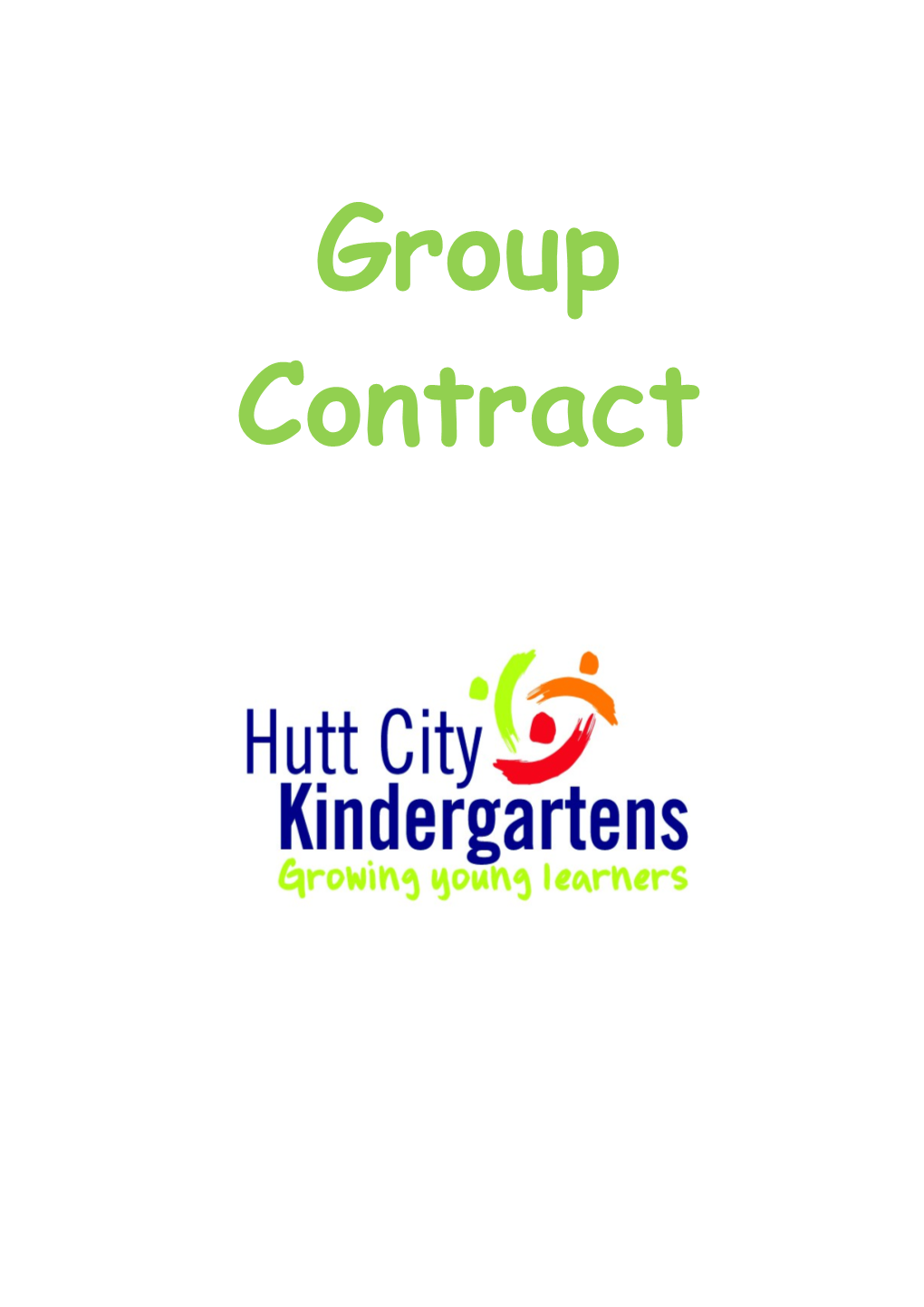 Kindergarten Teachers Group Contract