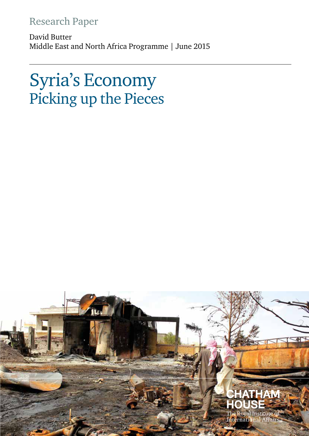 Syria’S Economy Picking up the Pieces