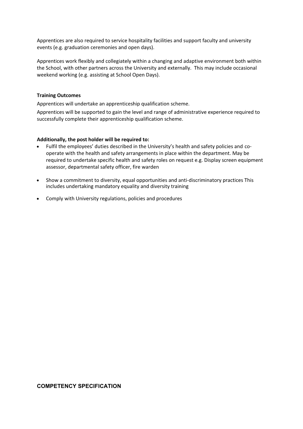 Job Title:Business Administration Apprenticeship X 3 Posts