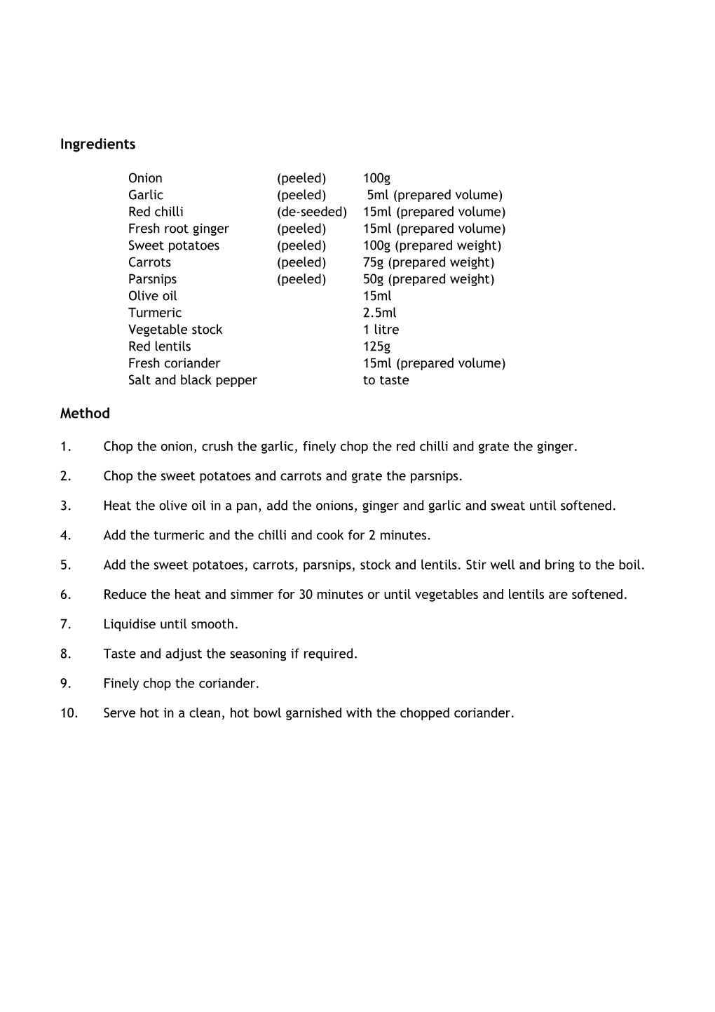 Garlic (Peeled)5Ml (Prepared Volume)