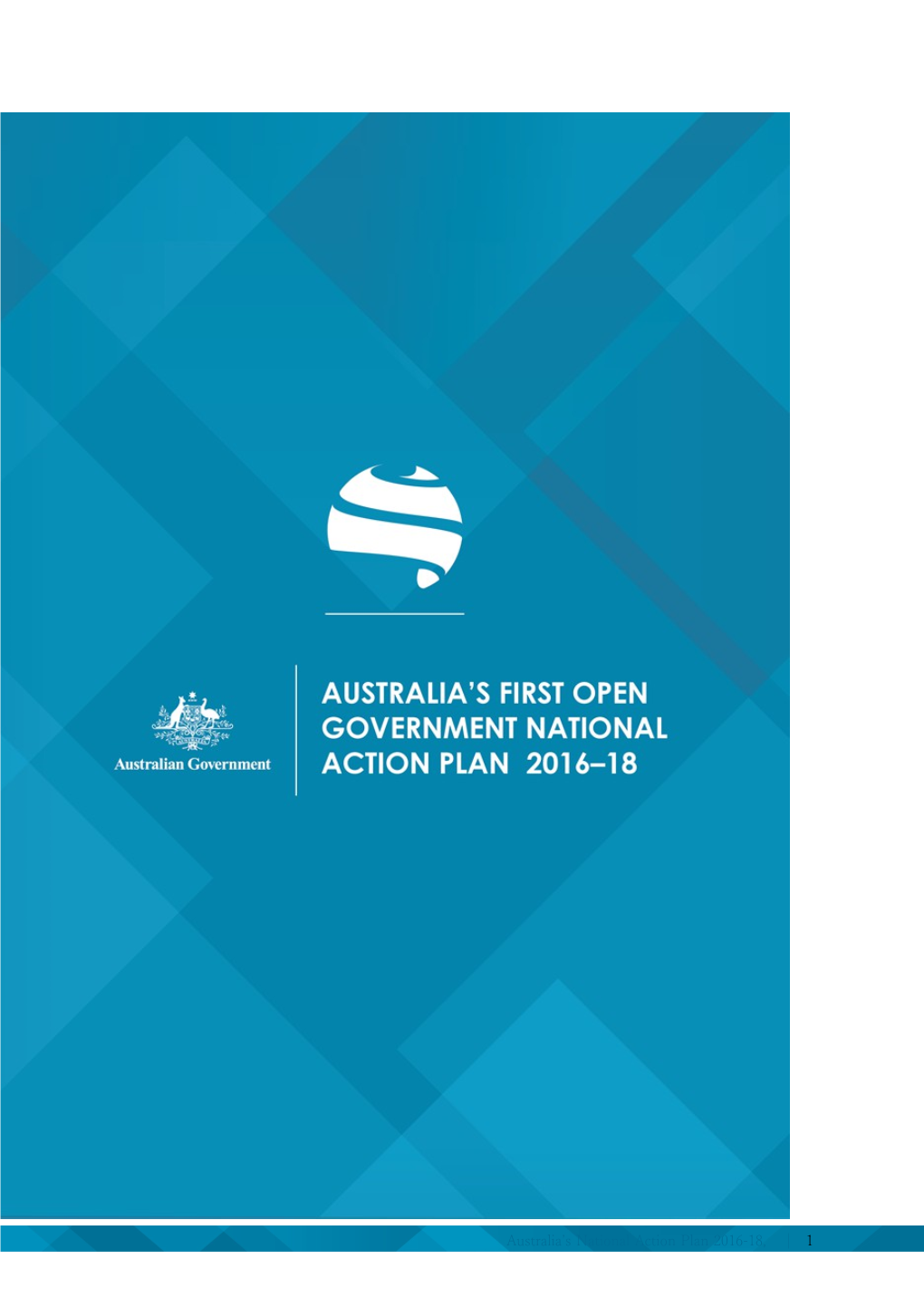 Australia's First Open Government National Action Plan