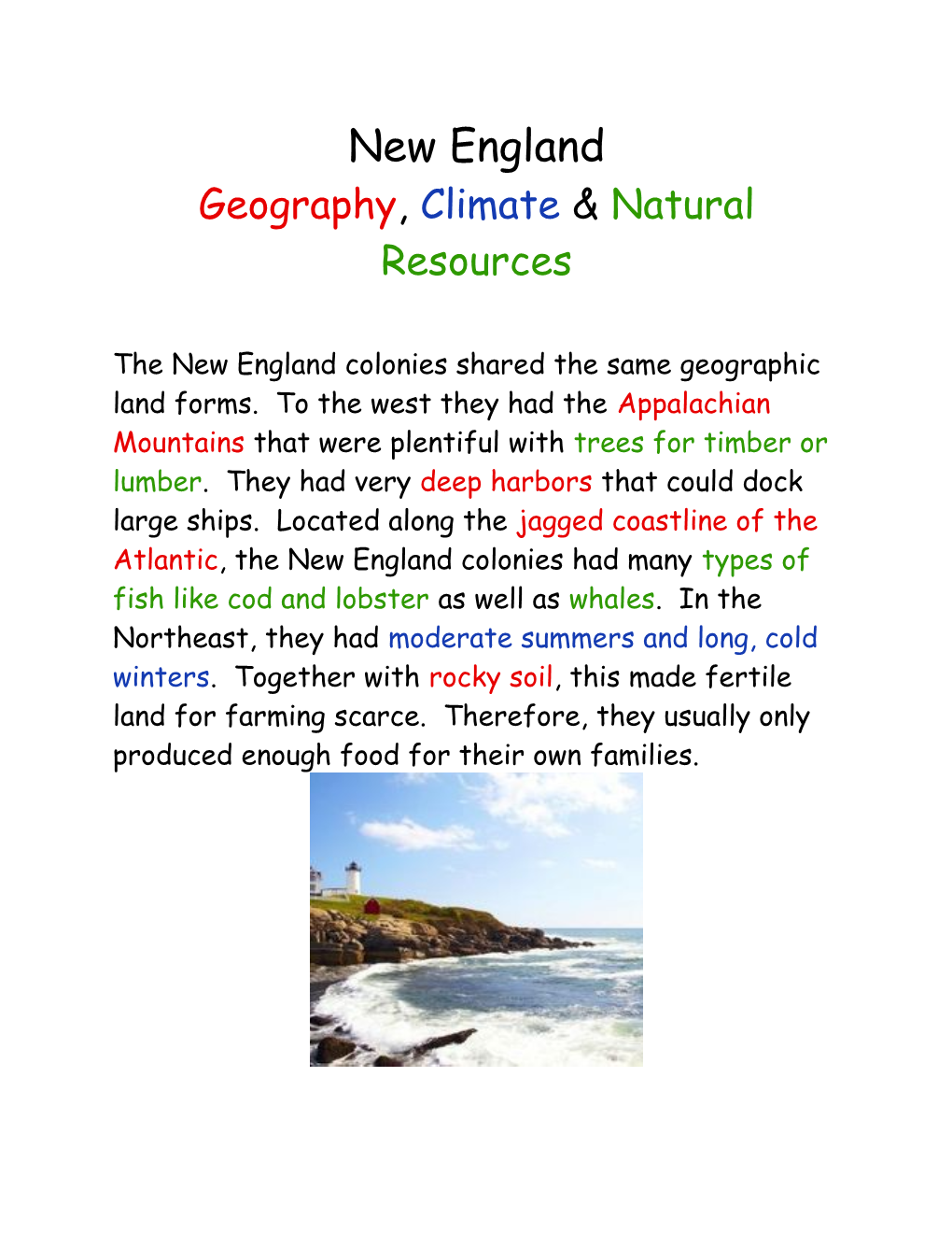 Geography, Climatenatural Resources