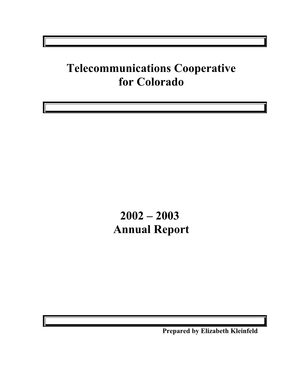 Telecommunications Cooperative