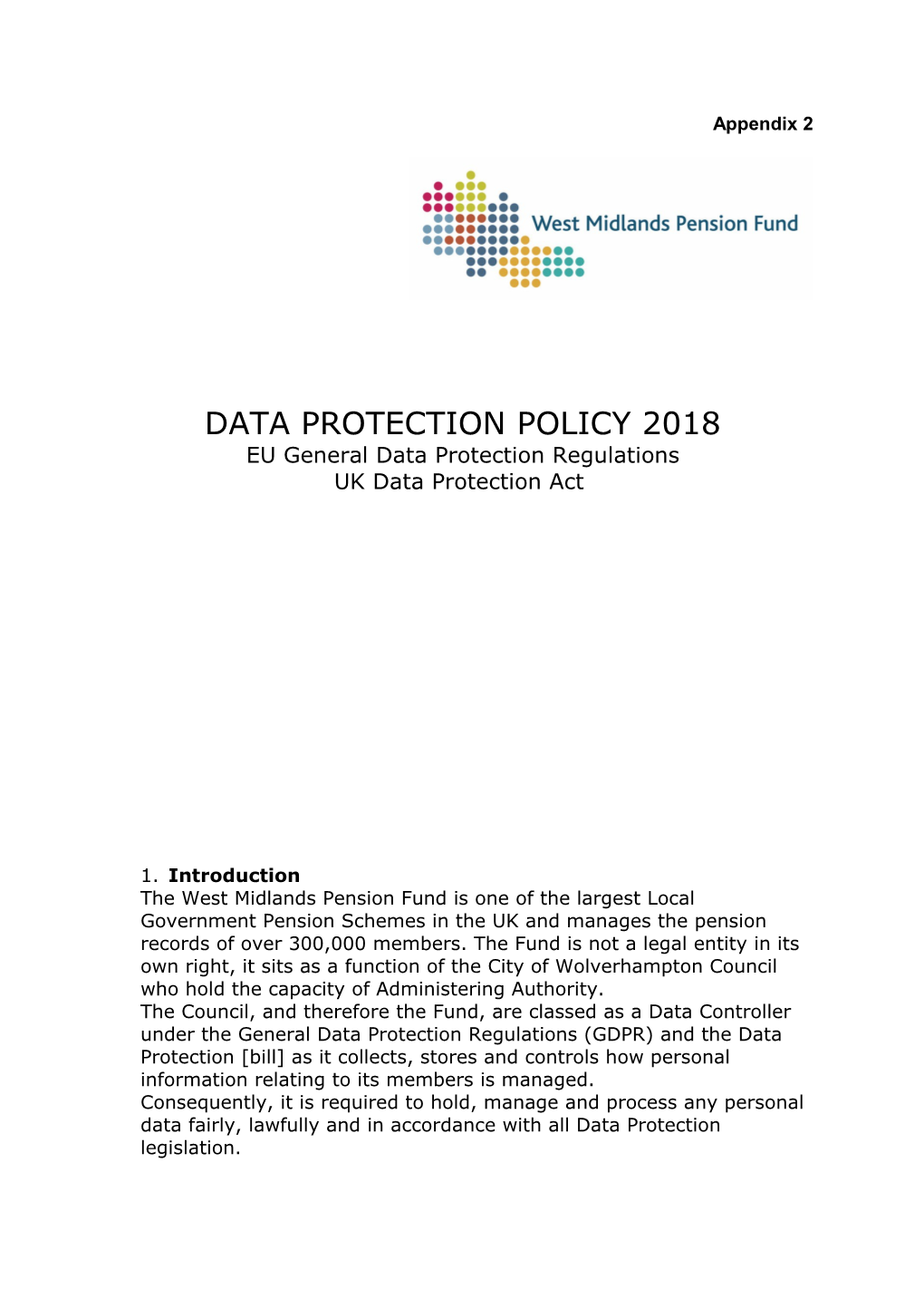 EU General Data Protection Regulations