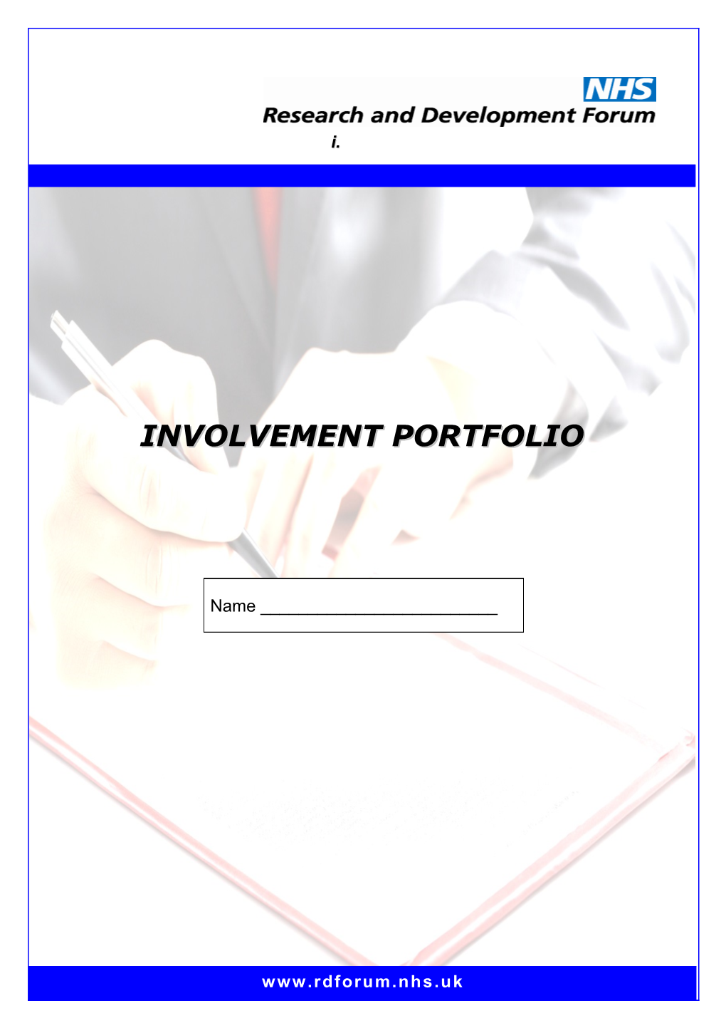Involvement Portfolio