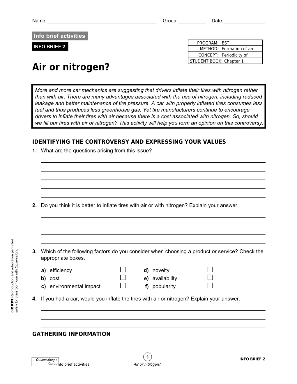 Air Or Nitrogen