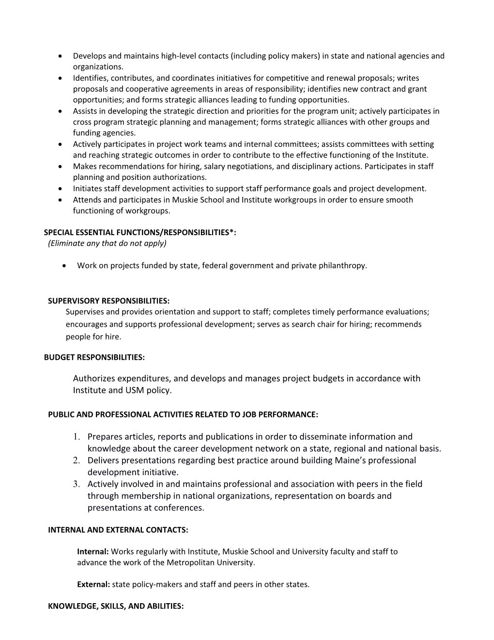 Position Title: Policy Associate II: CYF/PH