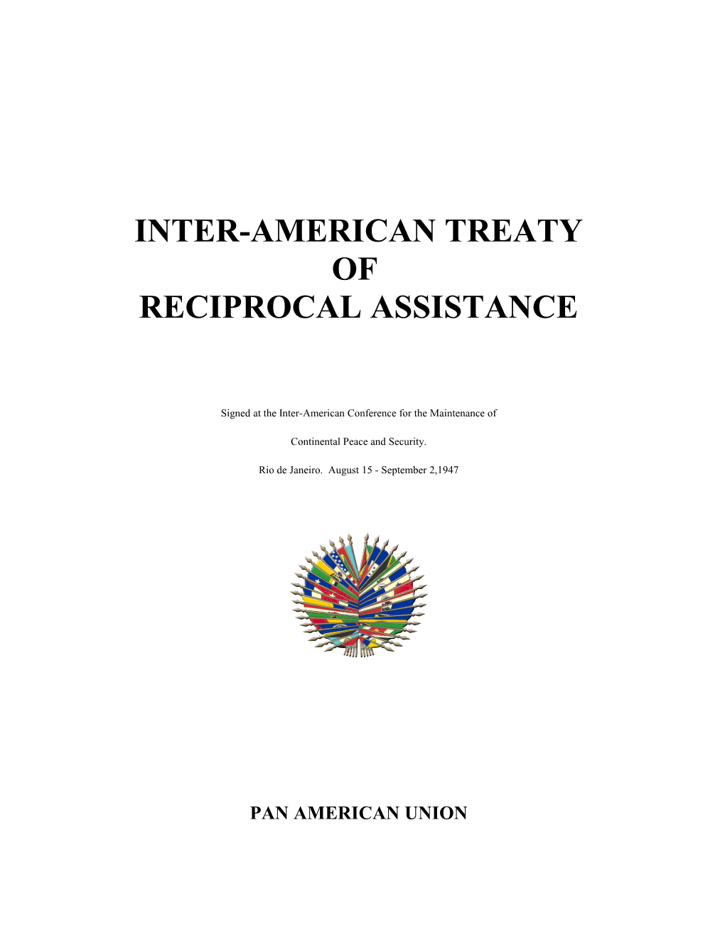Inter-American Treaty