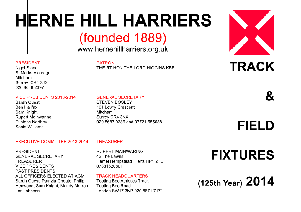Herne Hill Harriers
