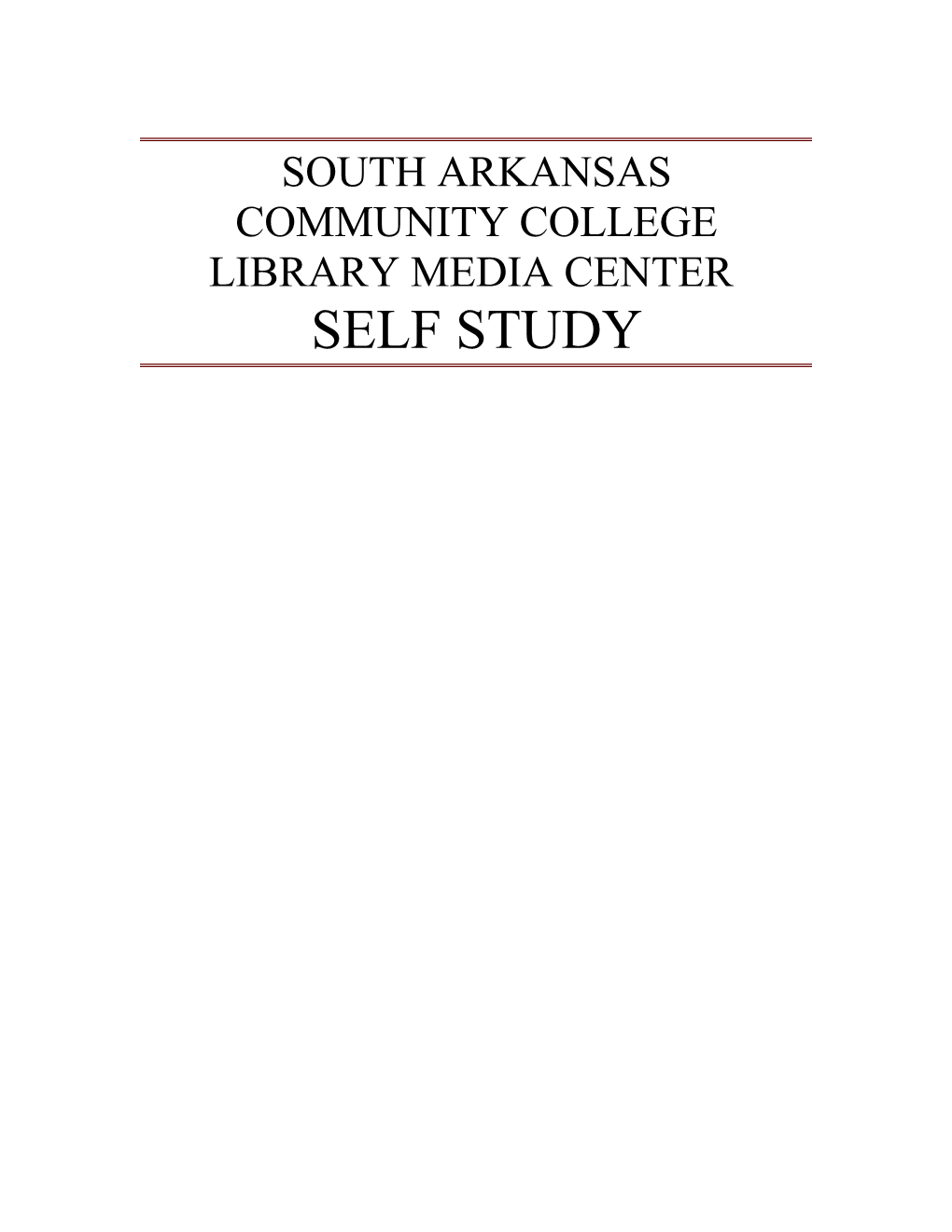 Standard Title: ALA Standard for Community, Junior, and Technicalcollege Learning Resource