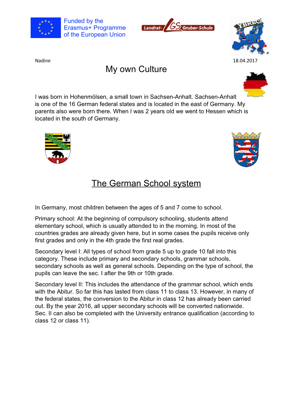 The German School System