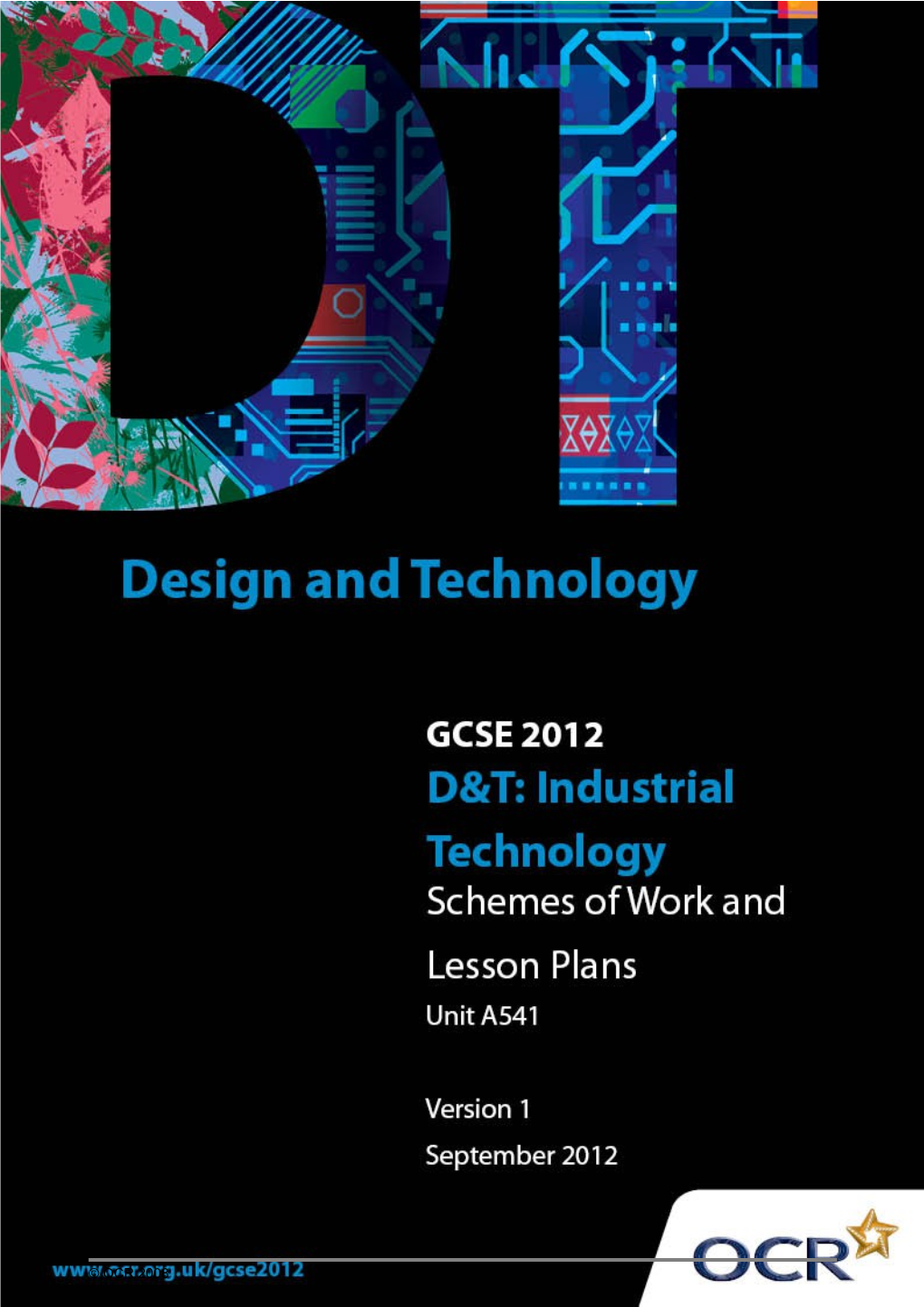 OCR GCSE Design & Technology Industrial Technology: Sample Scheme of Work