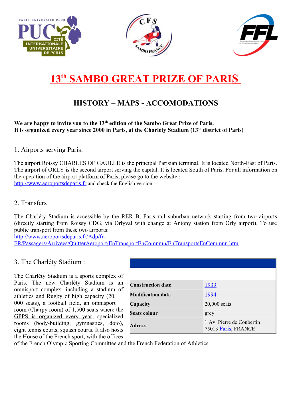 2007 Sambo Grand Prix of Paris