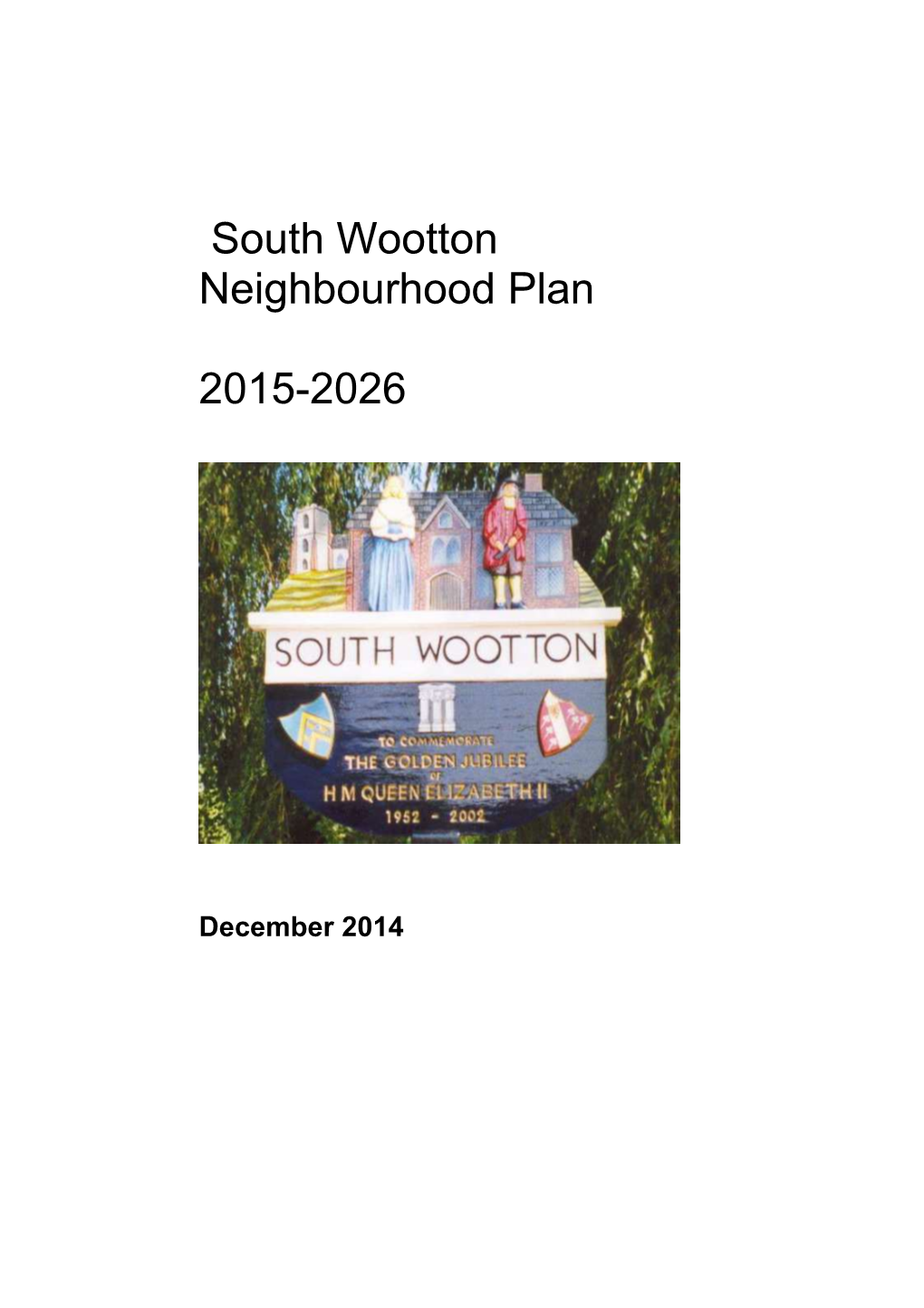 South Wootton Neighbourhood Plan