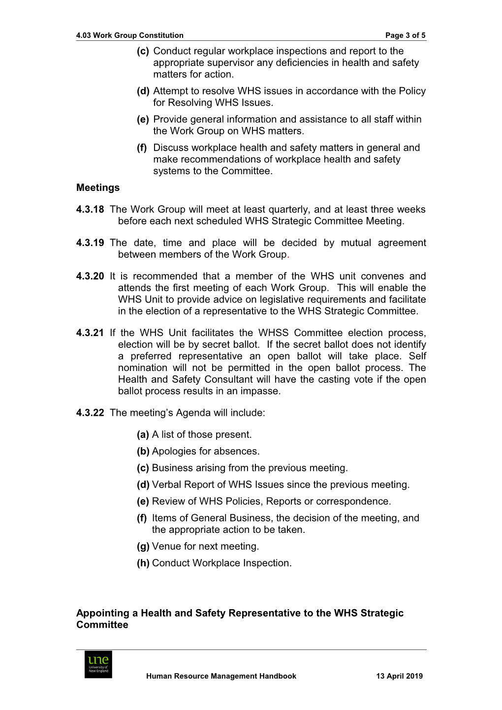 4.03 OH&S Working Group Constitution