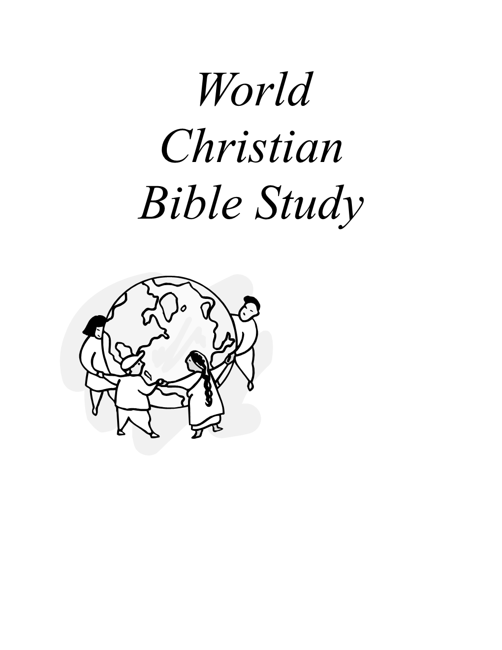 Becoming a World Christian