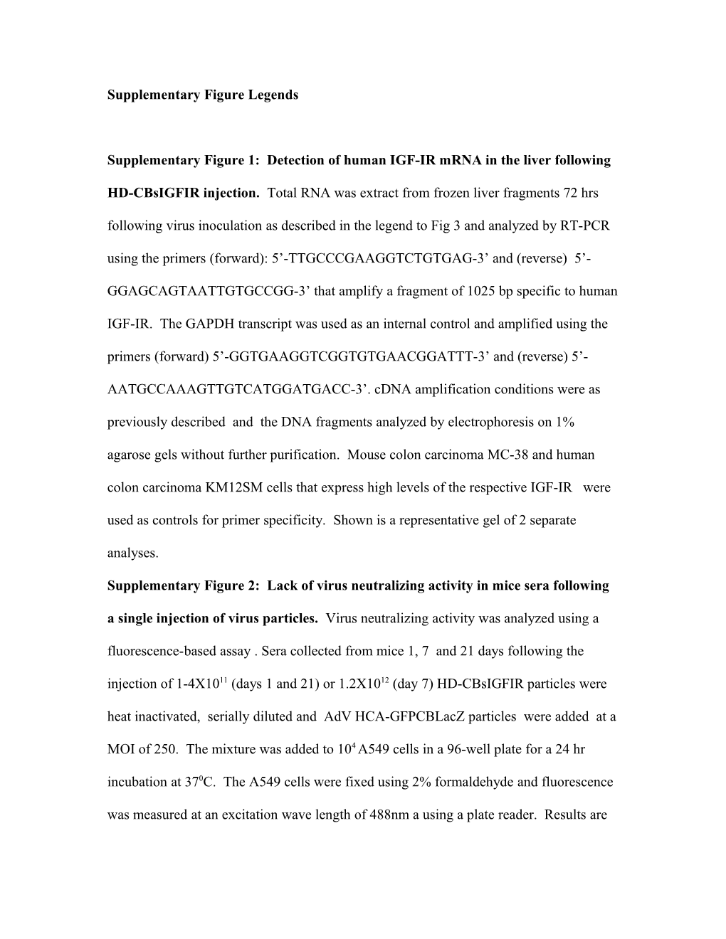 Adenovirus Neutralizing Antibody Assay