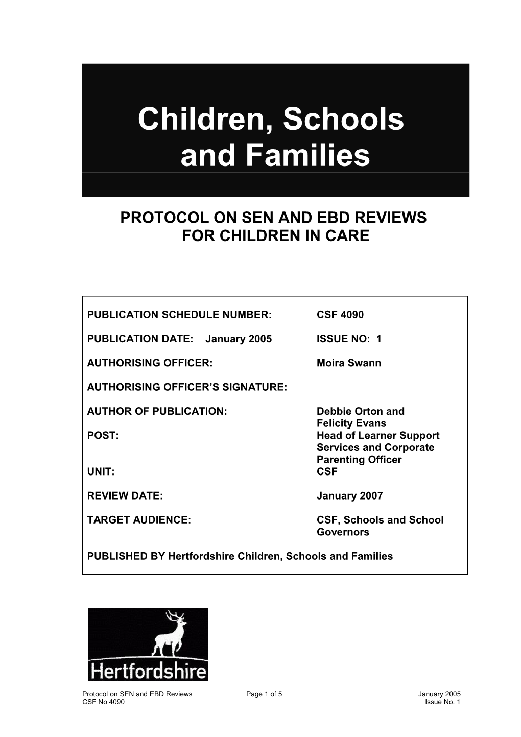 Protocol on Sen and Ebd Reviews