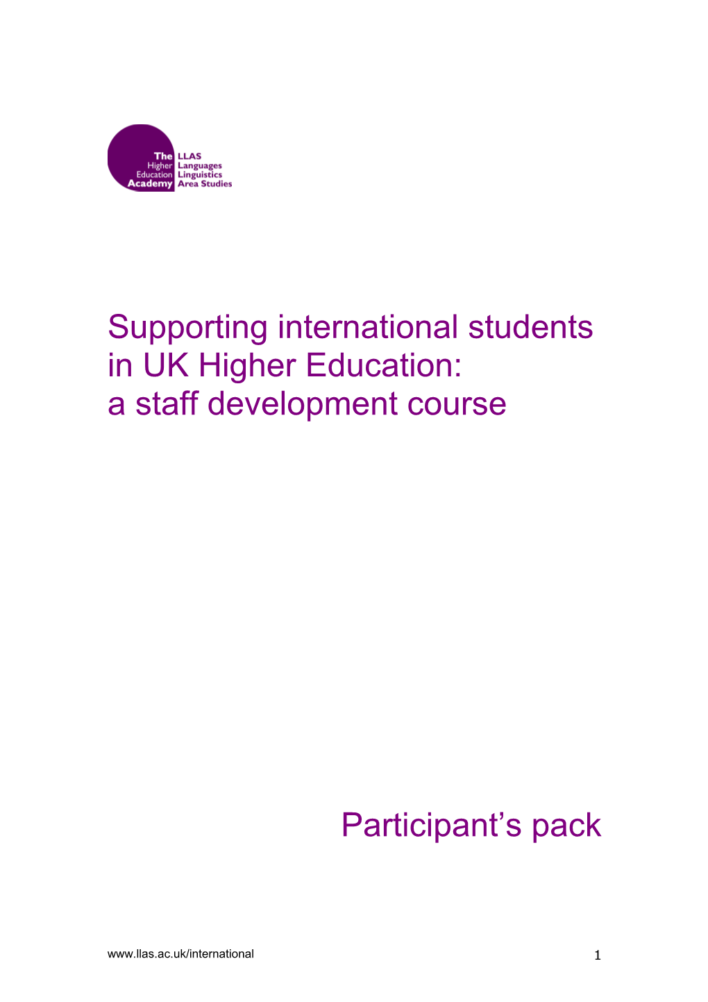 Supporting International Students in UK Higher Education
