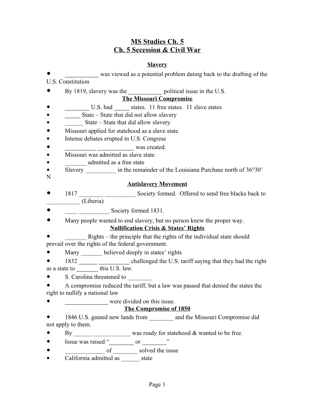 ______Was Viewed As a Potential Problem Dating Back to the Drafting of the U.S. Constitution