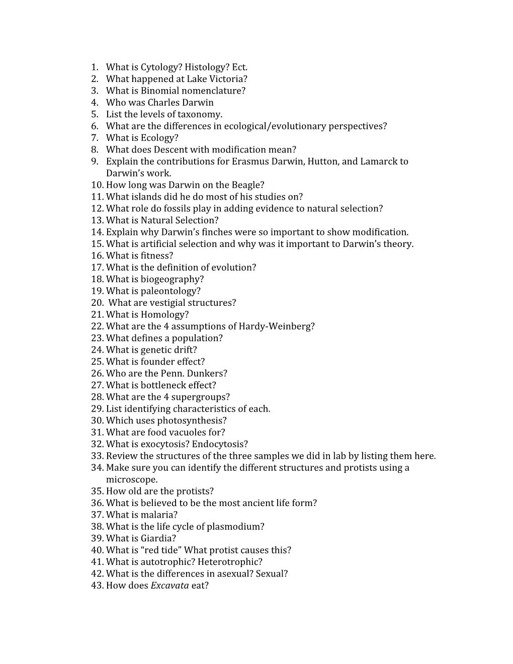 What Is Cytology? Histology? Ect