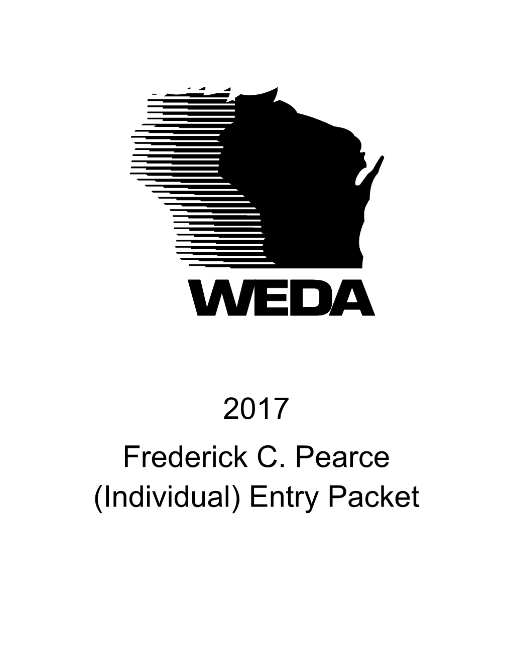 Frederick C. Pearce (Individual) Entry Packet