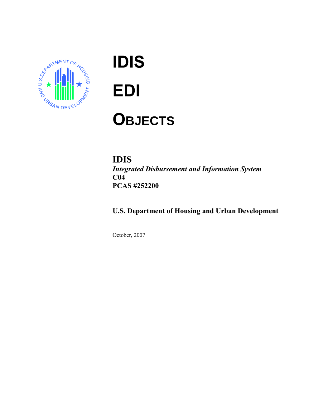 Integrated Disbursement and Information System