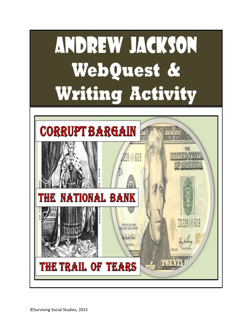 Andrew Jackson Web Quest
