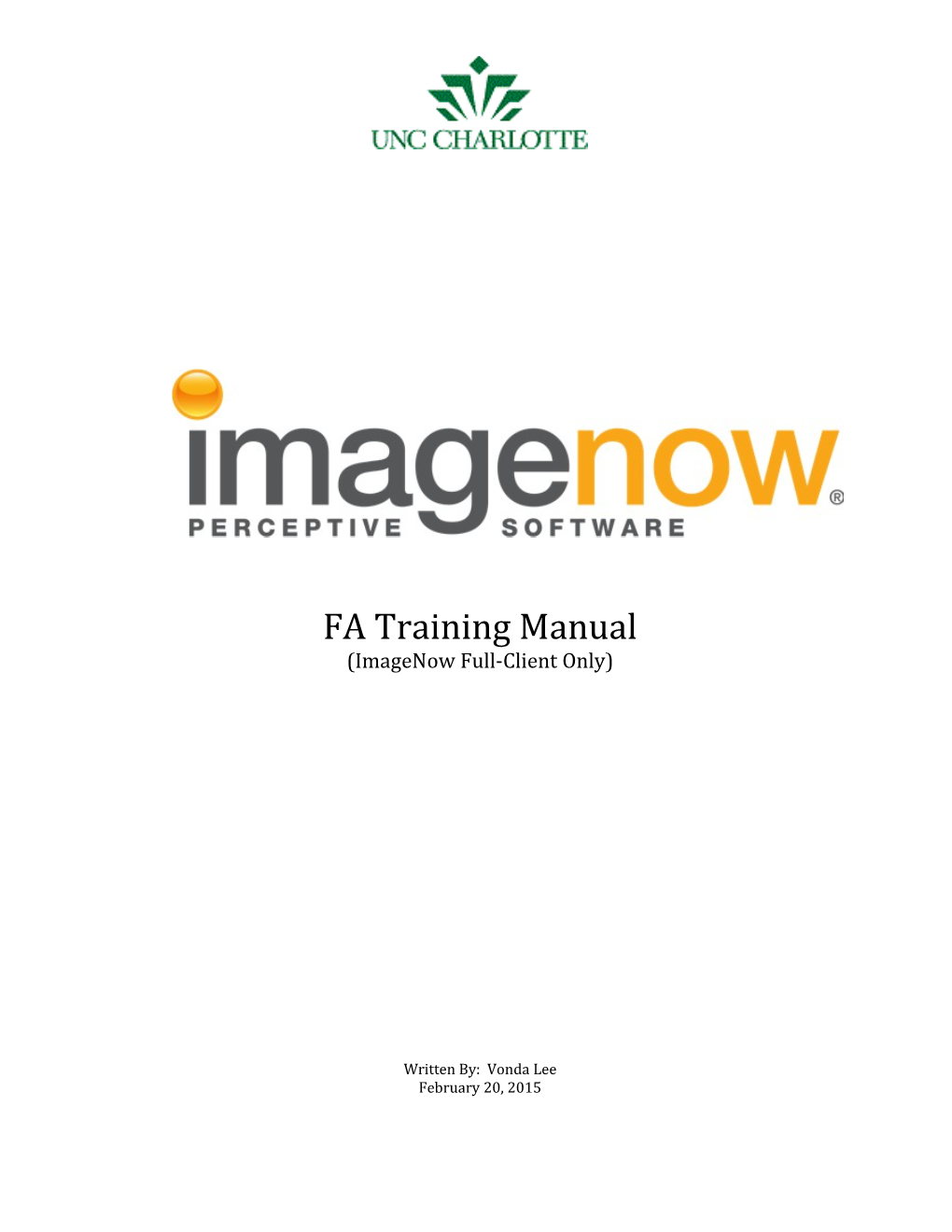 Imagenow Full-Client Only