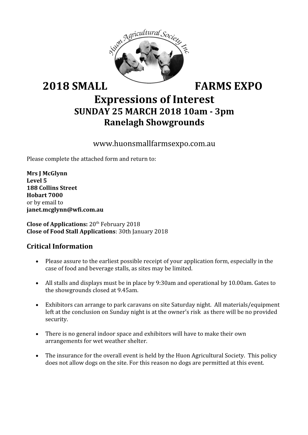 2018 Small Farms Expo