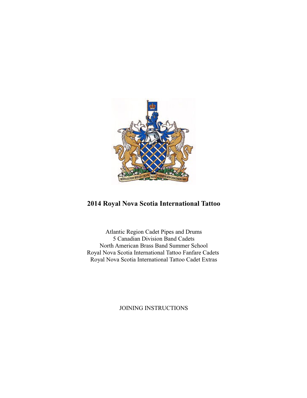 2014 Royal Nova Scotia International Tattoo