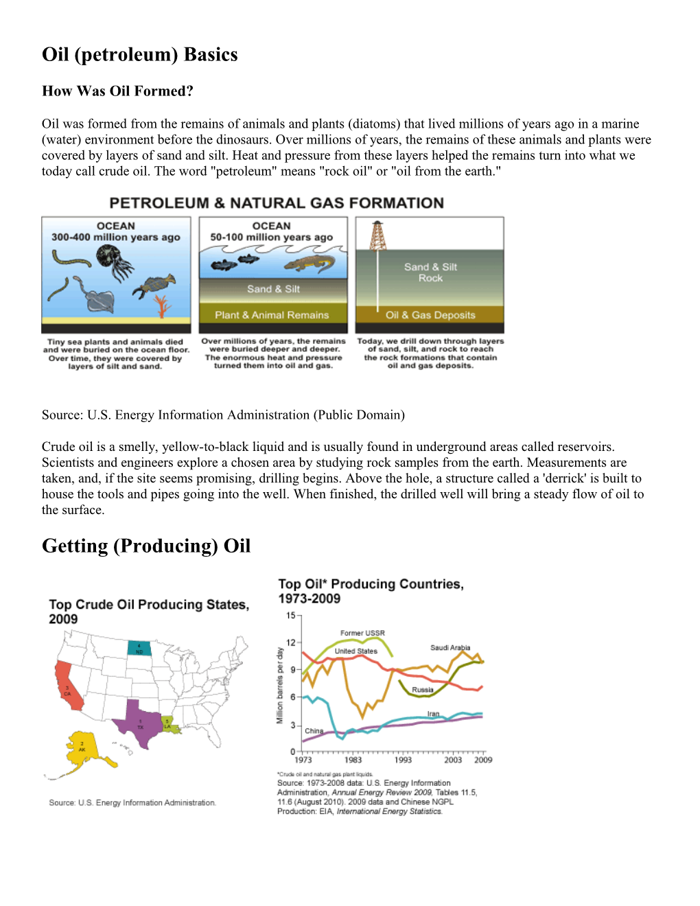 How Was Oil Formed?