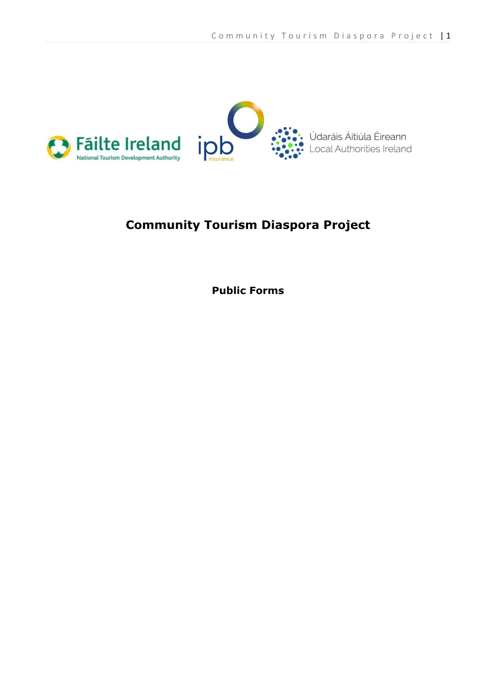 Community Tourism Diaspora Project