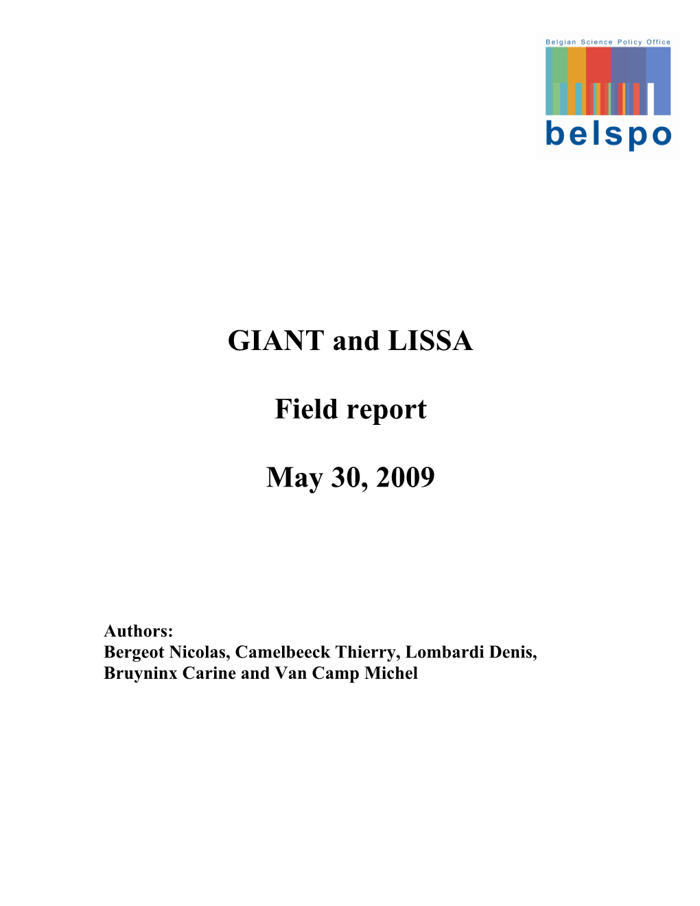 GIANT and LISSA