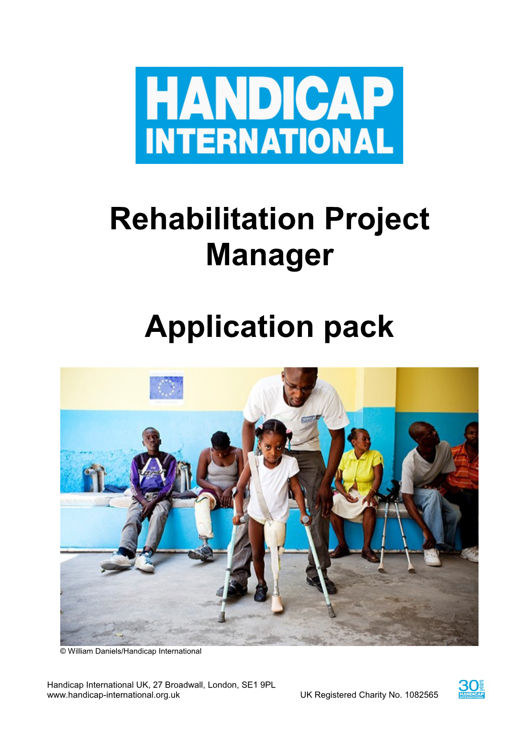 Rehabilitation Project Manager