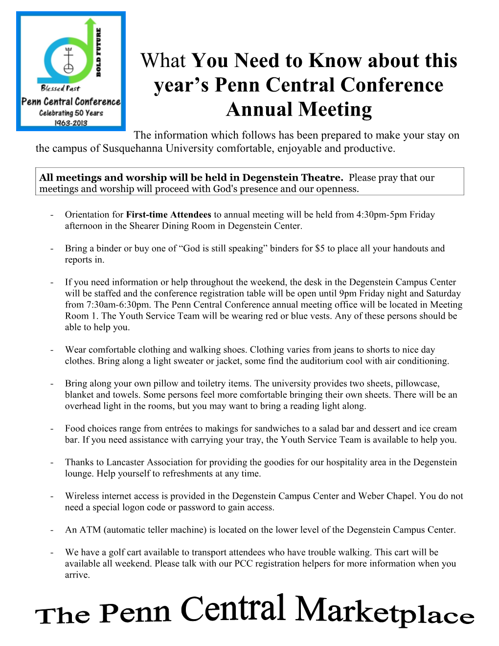 What You Need to Know About This Year S Penn Central Conference Annual Meeting