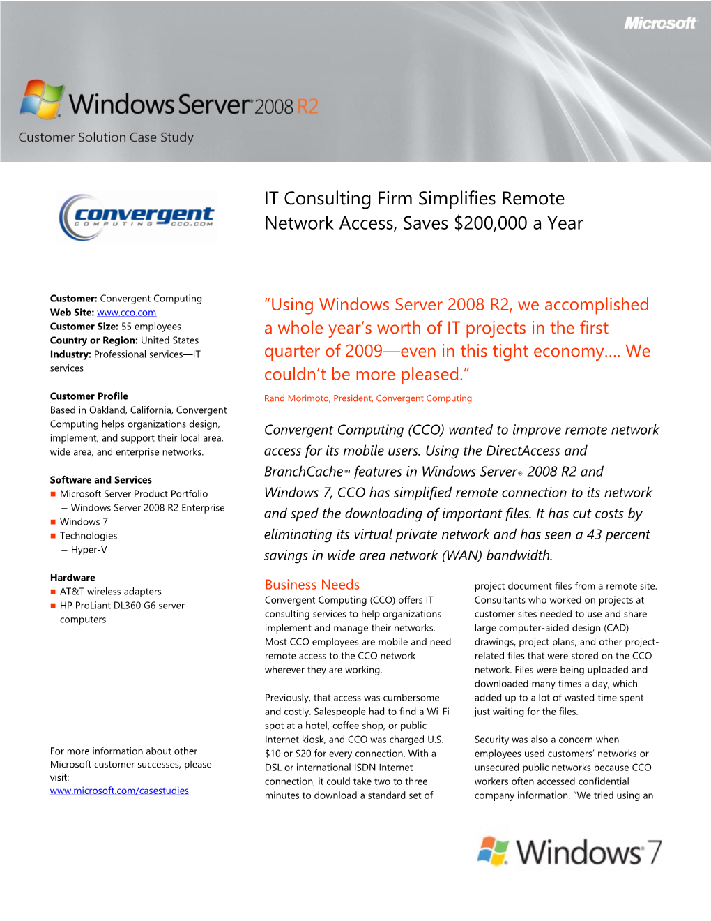 IT Consulting Firm Simplifies Remote Network Access, Saves $200,000 a Year